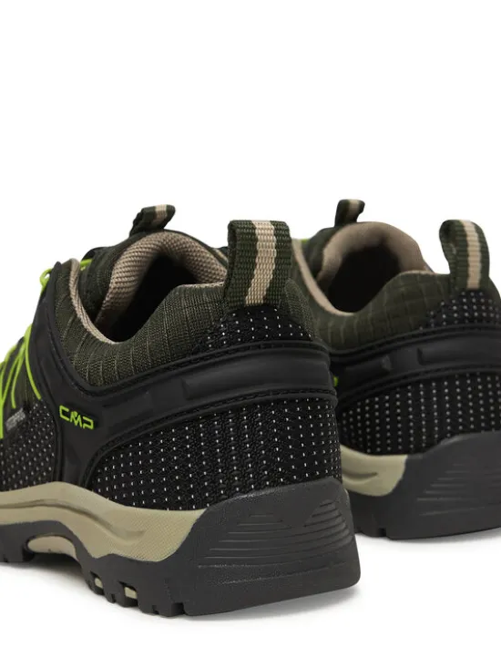 CMP Trekkingi Kids Rigel Low Trekking Wp 3Q54554 Zielony