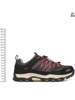 CMP Trekkingi Kids Rigel Low Trekking Wp 3Q54554 Brązowy