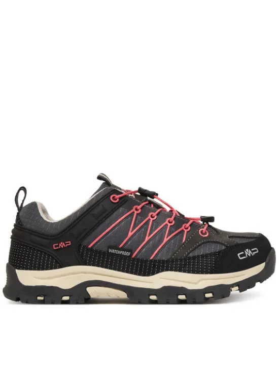 CMP Trekkingi Kids Rigel Low Trekking Wp 3Q54554 Brązowy