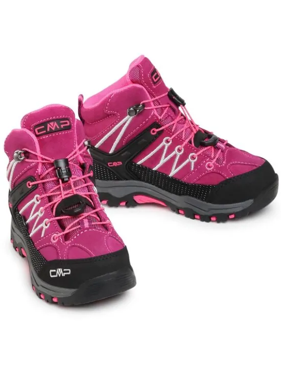 CMP Trekkingi Kids Rigel Mid Wp 3Q12944 Różowy