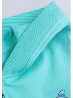 Coccodrillo Bluza WC5132401IBK-013 Turkusowy Regular Fit