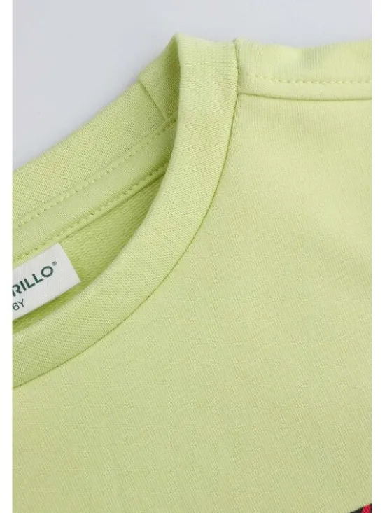 Coccodrillo Bluza WC5132101LGD-030 Żółty Regular Fit