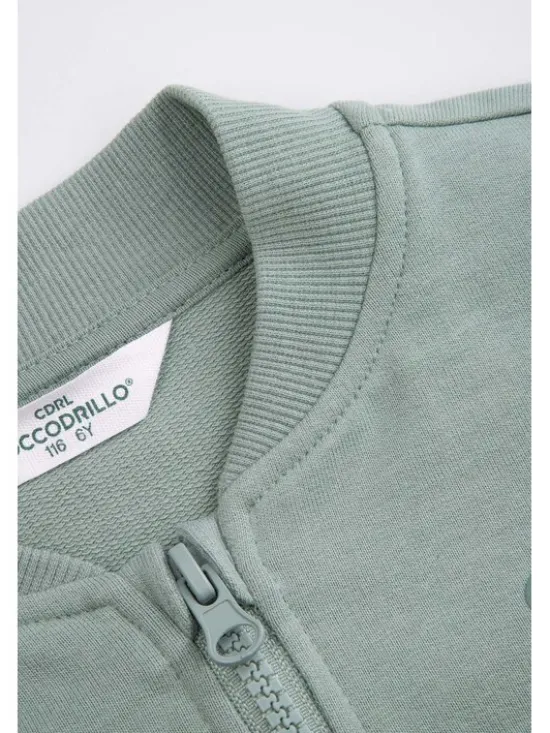 Coccodrillo Bluza WC6132201NBK-011 Zielony Regular Fit