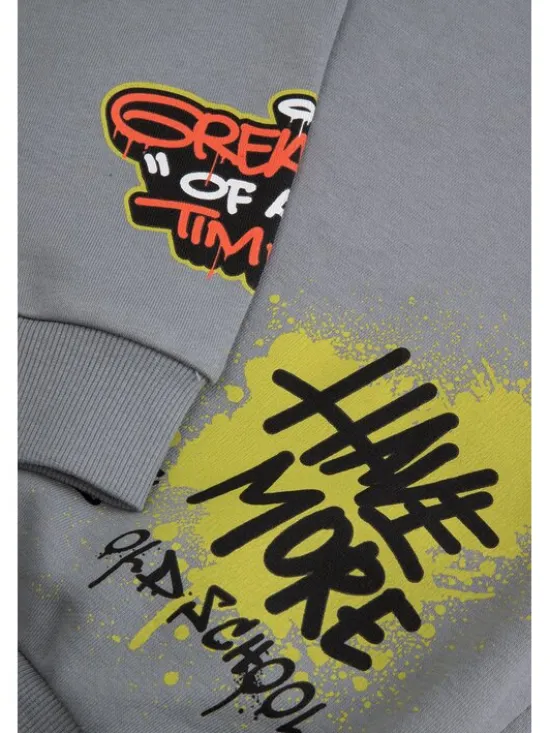 Coccodrillo Bluza ZC5132301SBJ-019 Szary Regular Fit