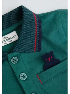Coccodrillo Body dziecięce ZC5112402EBB-011 Zielony Regular Fit