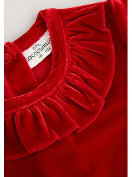 Coccodrillo Body dziecięce ZC5112104EBG-009 Czerwony Regular Fit