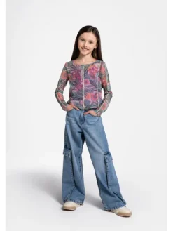 Coccodrillo Jeansy WC5123105JCG-015 Granatowy Regular Fit