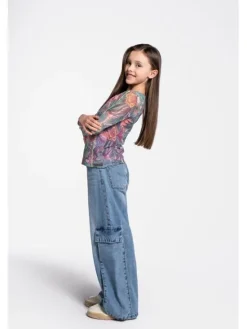 Coccodrillo Jeansy WC5123105JCG-015 Granatowy Regular Fit