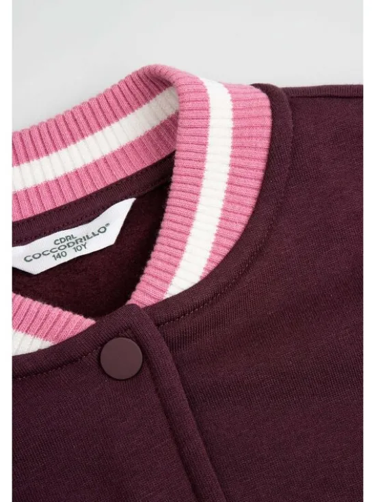 Coccodrillo Komplet dresowy ZC6117304AGJ-017 Bordowy Regular Fit