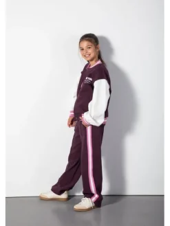 Coccodrillo Komplet dresowy ZC6117304AGJ-017 Bordowy Regular Fit