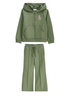 Coccodrillo Komplet dresowy ZC6117302FGK-027 Khaki Regular Fit