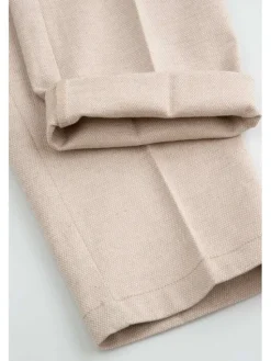Coccodrillo Komplet koszula i spodnie materiałowe WC6117407XXB-002 Beżowy Regular Fit