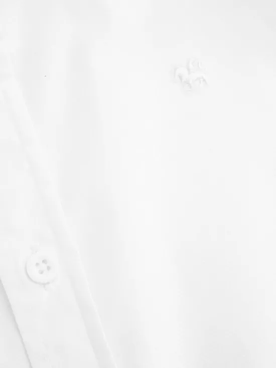 Coccodrillo Koszula WC5136202EJB Biały Regular Fit