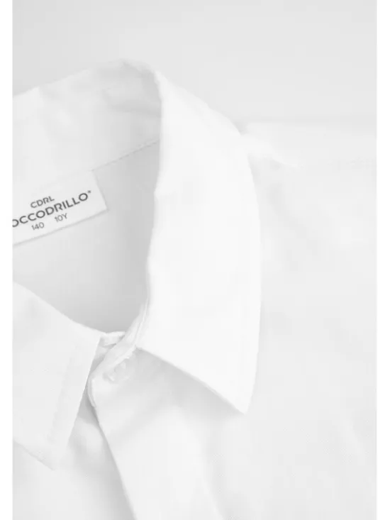 Coccodrillo Koszula WC6136101EJB-001 Biały Regular Fit
