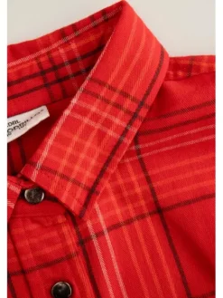 Coccodrillo Koszula ZC5140101AGJ-009 Czerwony Regular Fit