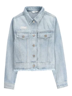 Coccodrillo Kurtka jeansowa WC5152301JCG Błękitny Regular Fit