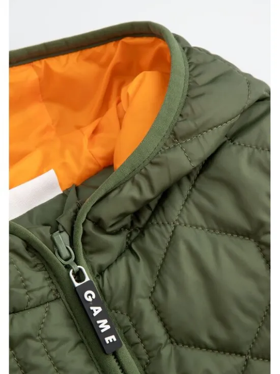 Coccodrillo Kurtka przejściowa WC5152701OBK-027 Khaki Regular Fit