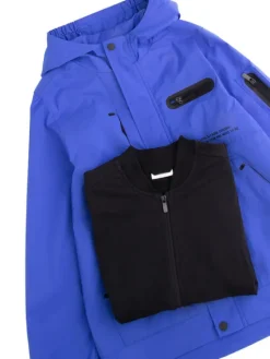 Coccodrillo Kurtka przejściowa WC5152403OBJ Niebieski Regular Fit