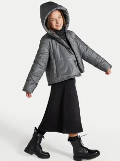 Coccodrillo Kurtka zimowa ZC4152107OGK Srebrny Regular Fit