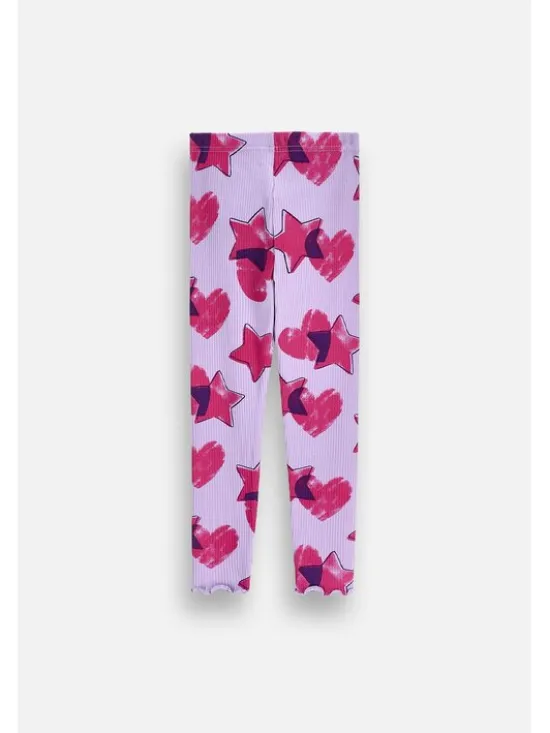 Coccodrillo Legginsy ZC6122001HGK-016 Fioletowy