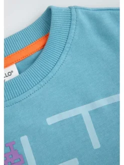 Coccodrillo Longsleeve WC6143101MBK-014 Niebieski Regular Fit