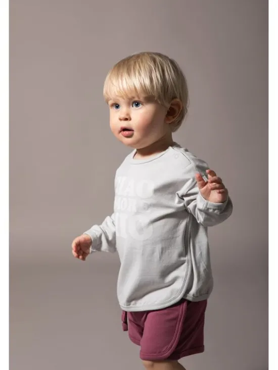 Coccodrillo Longsleeve WC6143101SUN-019 Szary Regular Fit