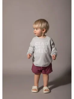 Coccodrillo Longsleeve WC6143101SUN-019 Szary Regular Fit