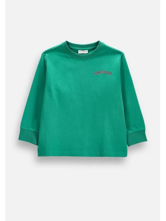 Coccodrillo Longsleeve ZC6143101ABK-011 Zielony Regular Fit
