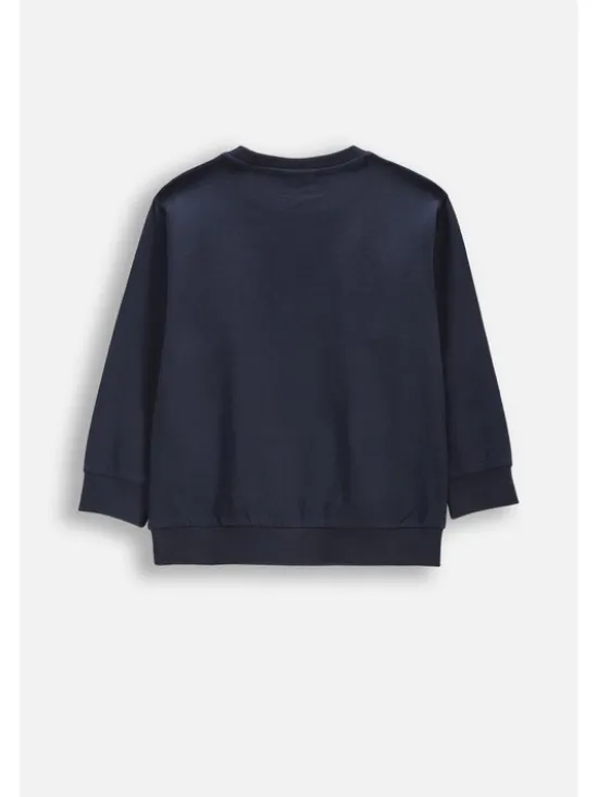 Coccodrillo Longsleeve ZC6143103ABK-015 Granatowy Regular Fit