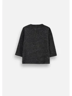Coccodrillo Longsleeve ZC6143102SUN-021 Czarny Regular Fit