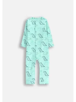 Coccodrillo Pajac WC5404203PJS-031 Zielony Regular Fit