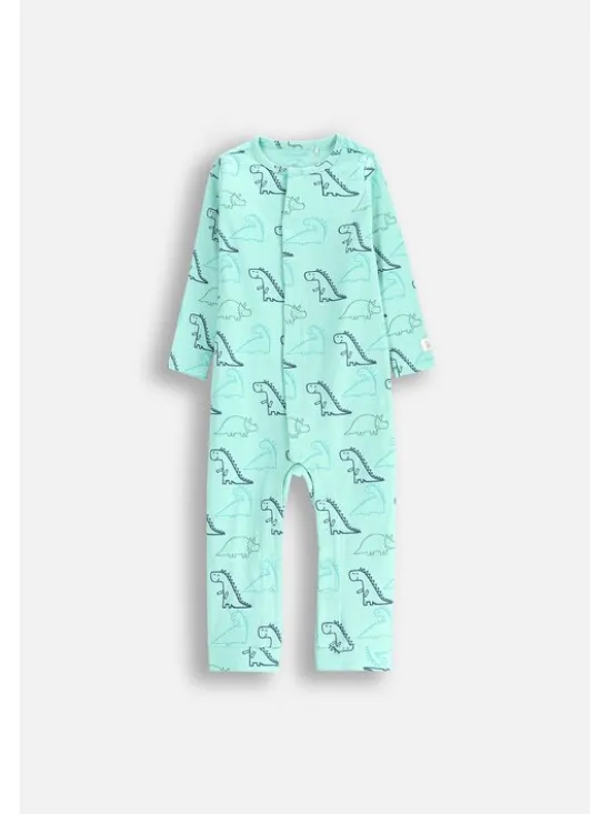 Coccodrillo Pajac WC5404203PJS-031 Zielony Regular Fit