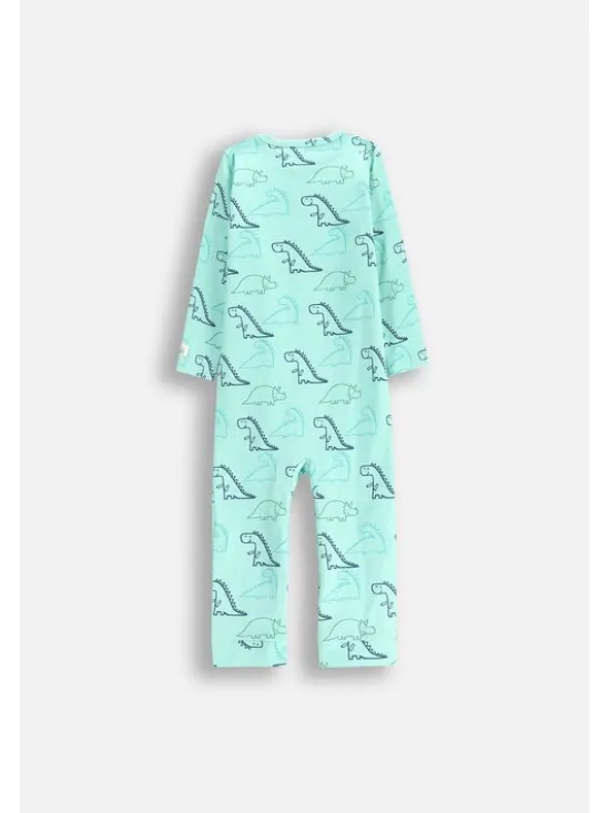 Coccodrillo Pajac WC5404203PJS-031 Zielony Regular Fit