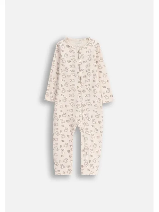 Coccodrillo Pajac ZC5404204PJS-002 Beżowy Regular Fit