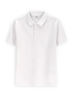 Coccodrillo Polo WC5143601VBB Biały Regular Fit