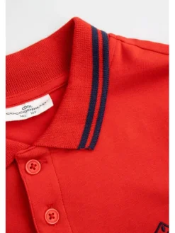 Coccodrillo Polo ZC6143601EJB-009 Czerwony Regular Fit