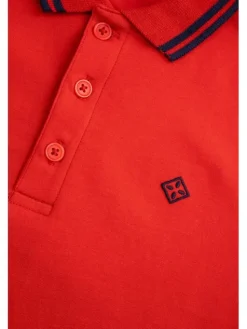 Coccodrillo Polo ZC6143601EJB-009 Czerwony Regular Fit
