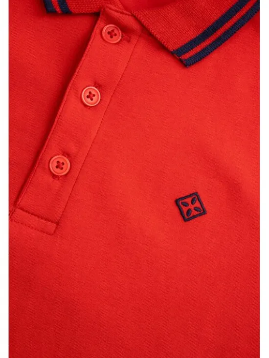 Coccodrillo Polo ZC6143601EJB-009 Czerwony Regular Fit