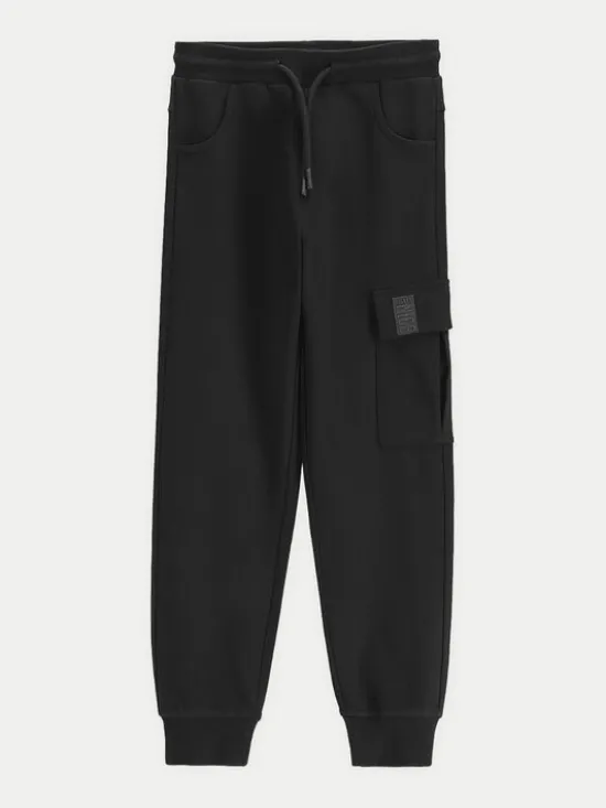 Coccodrillo Spodnie dresowe WC5120102VBA Czarny Regular Fit