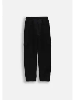 Coccodrillo Spodnie dresowe WC6120101RBK-021 Czarny Regular Fit