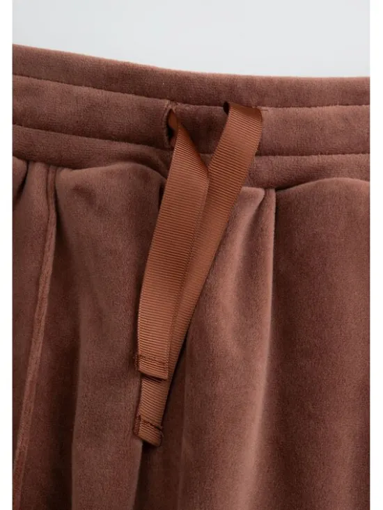 Coccodrillo Spodnie dresowe ZC5120102CGJ-018 Brązowy Regular Fit