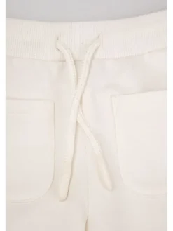 Coccodrillo Spodnie dresowe WC6120101FGN-003 Écru Regular Fit