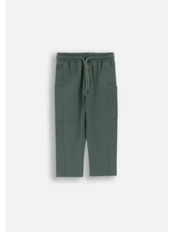 Coccodrillo Spodnie dresowe WC6120101HBN-011 Zielony Regular Fit
