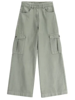 Coccodrillo Spodnie materiałowe WC5119102DGJ Khaki Regular Fit