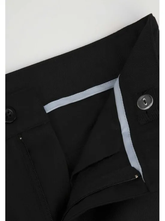 Coccodrillo Spodnie materiałowe WC4119107EJB-021 Czarny Slim Fit