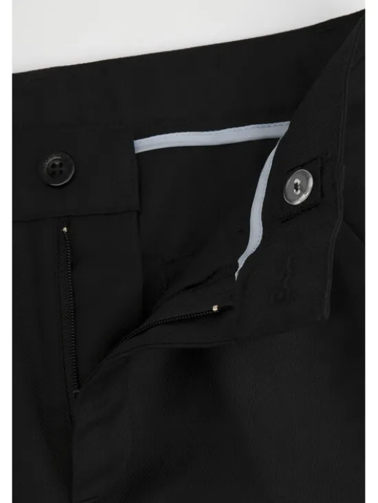 Coccodrillo Spodnie materiałowe WC4119106EJB-021 Czarny Regular Fit