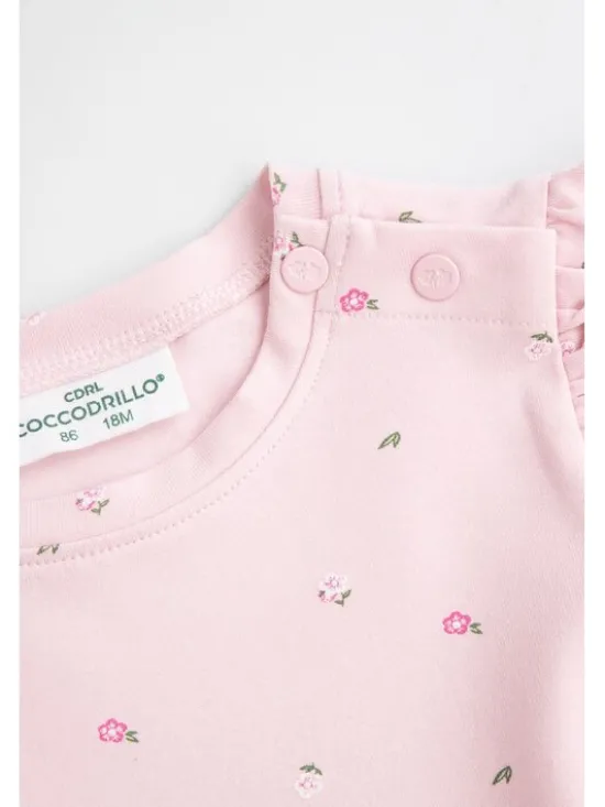 Coccodrillo Sukienka codzienna ZC6129101FGN-033 Różowy Regular Fit