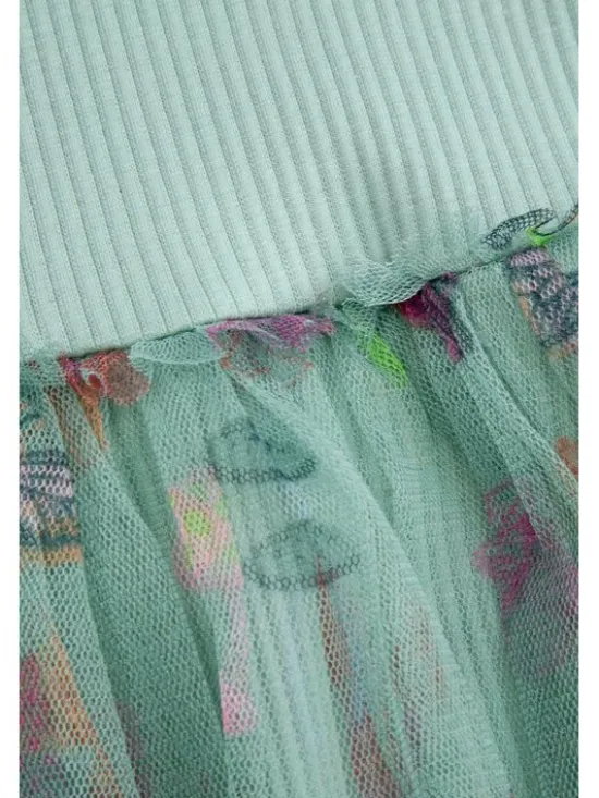 Coccodrillo Sukienka codzienna WC5129102DGK-027 Zielony Regular Fit
