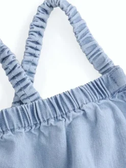 Coccodrillo Sukienka jeansowa WC5128302HGK Błękitny Relaxed Fit