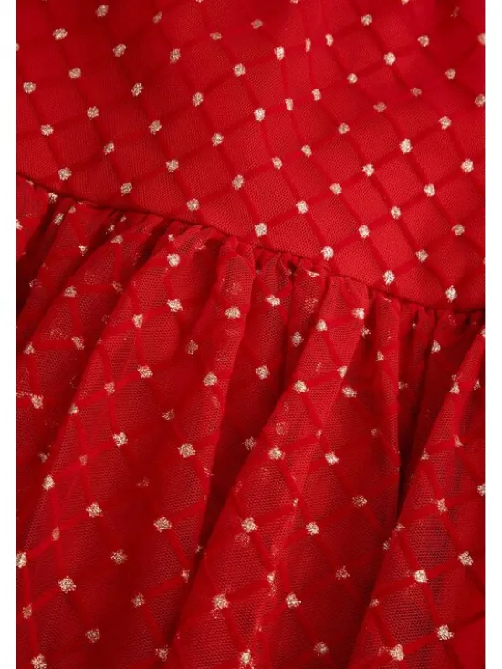Coccodrillo Sukienka ZC5128106EJG-009 Czerwony Regular Fit